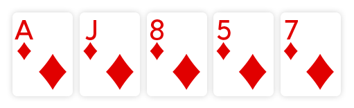 Flush | Reihenfolge der Poker Hände | 888 Poker